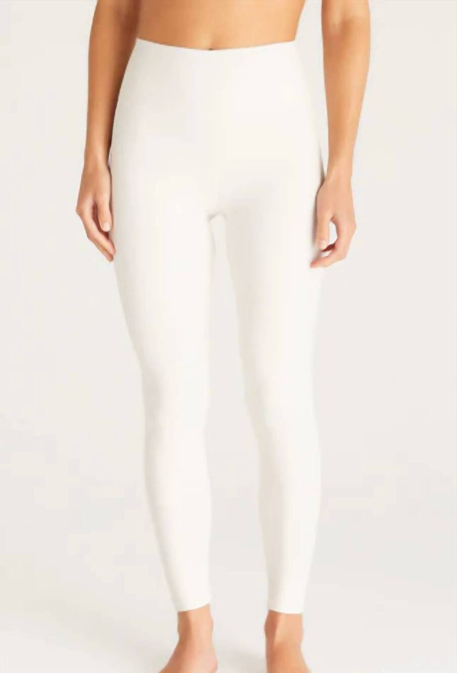 NEW Z SUPPLY finesse rib 7/8 legging in sandstone